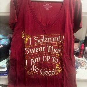 Warner Bros. Maroon Harry Potter Tee